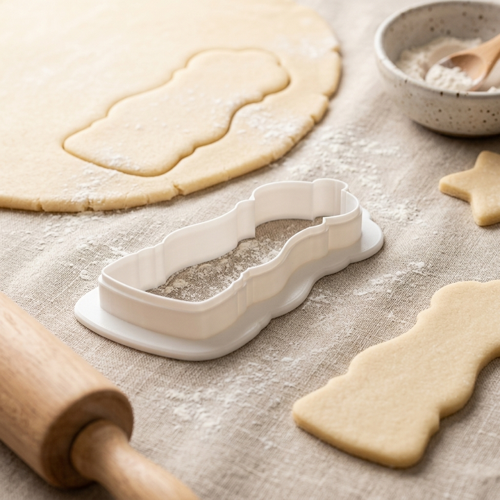 Pepper Grinder Cookie Cutter, 3D Printed Baker Gift