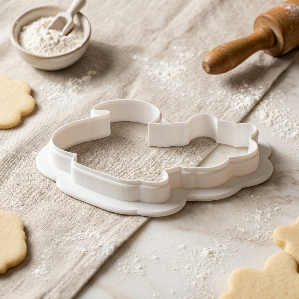 Chipmunk Cookie Cutter, 3D Printed Woodland Theme