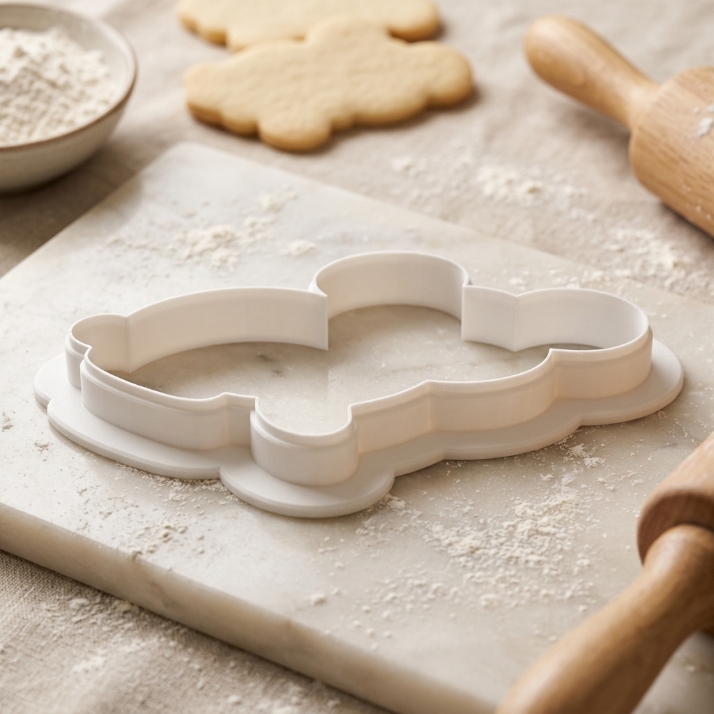 Mouse Cookie Cutter, 3D Printed Woodland Theme