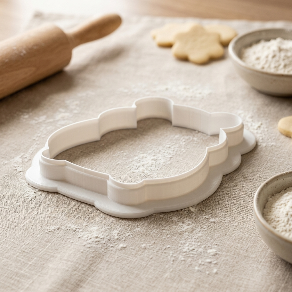 Hamster Cookie Cutter, 3D Printed Woodland Theme