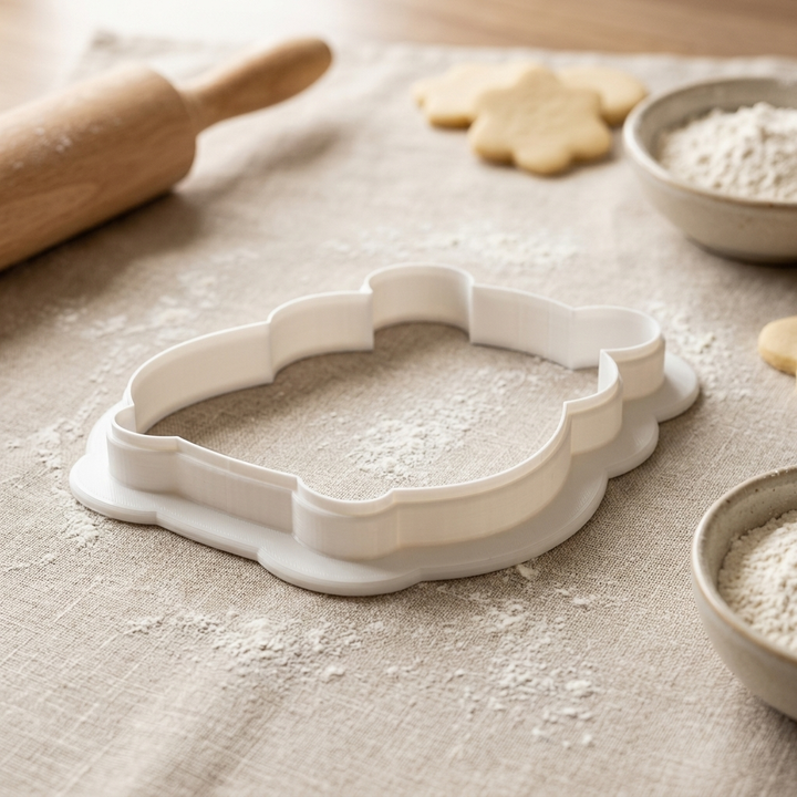 Hamster Cookie Cutter, 3D Printed Woodland Theme