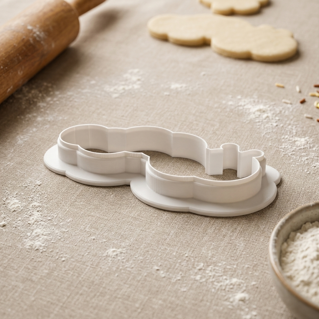 Caterpillar Cookie Cutter, 3D Printed Woodland Theme