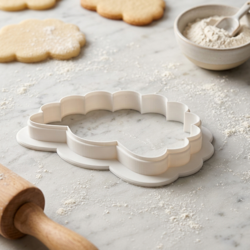 Peacock Cookie Cutter, 3D Printed Bird Theme