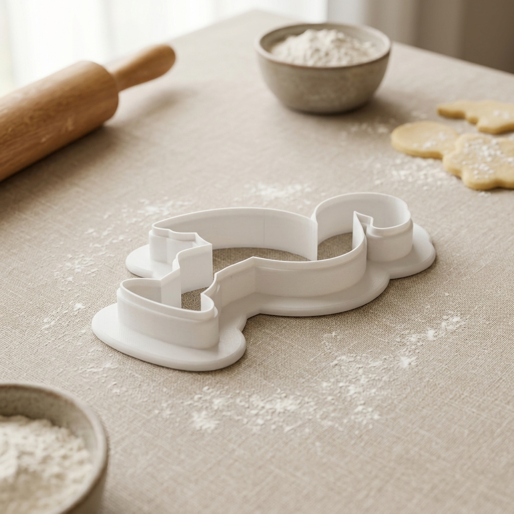 Flamingo Cookie Cutter, 3D Printed Bird Theme