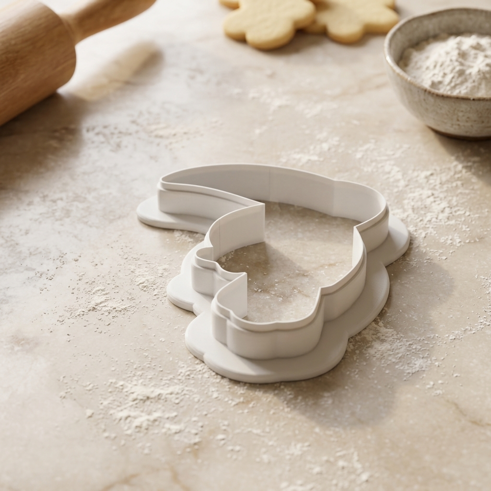 Toucan Cookie Cutter, 3D Printed Bird Theme
