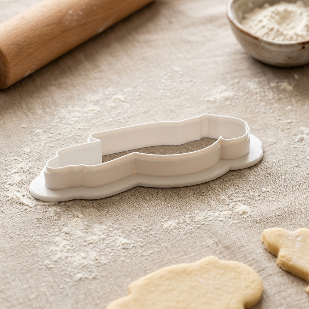 Parrot Cookie Cutter, 3D Printed Bird Theme