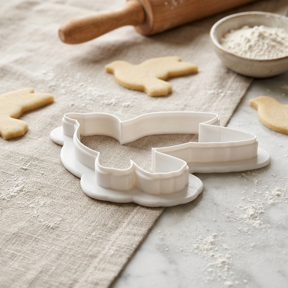 Seagull Cookie Cutter, 3D Printed Ocean Theme