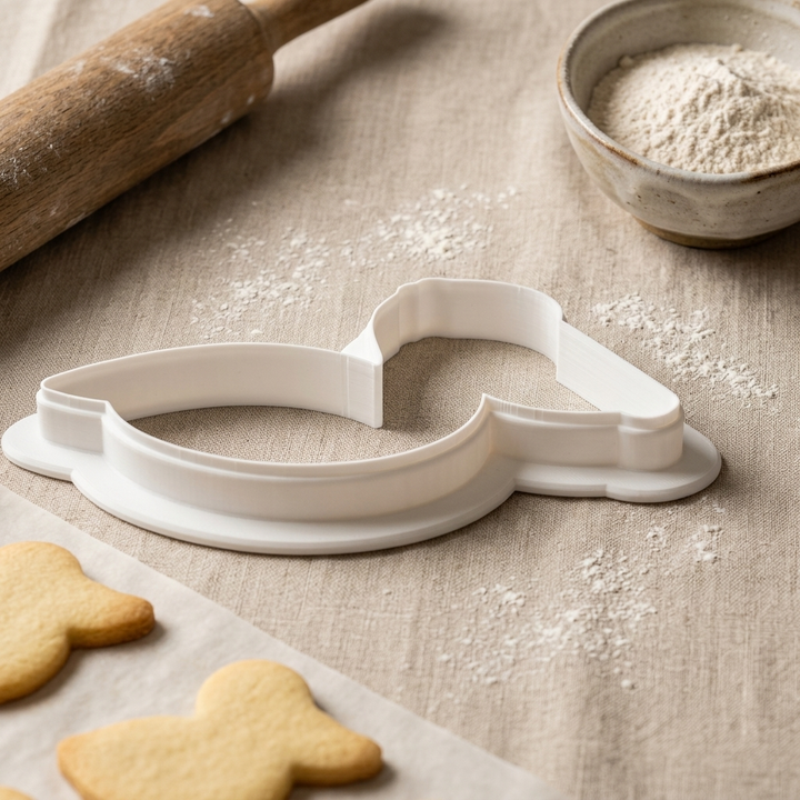 Pelican Cookie Cutter, 3D Printed Ocean Theme