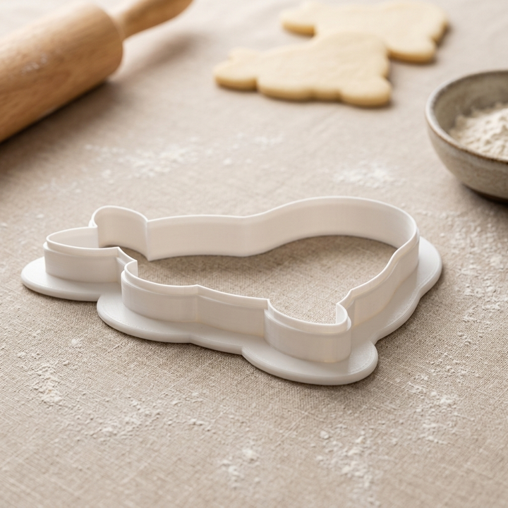 Walrus Cookie Cutter, 3D Printed Ocean Theme