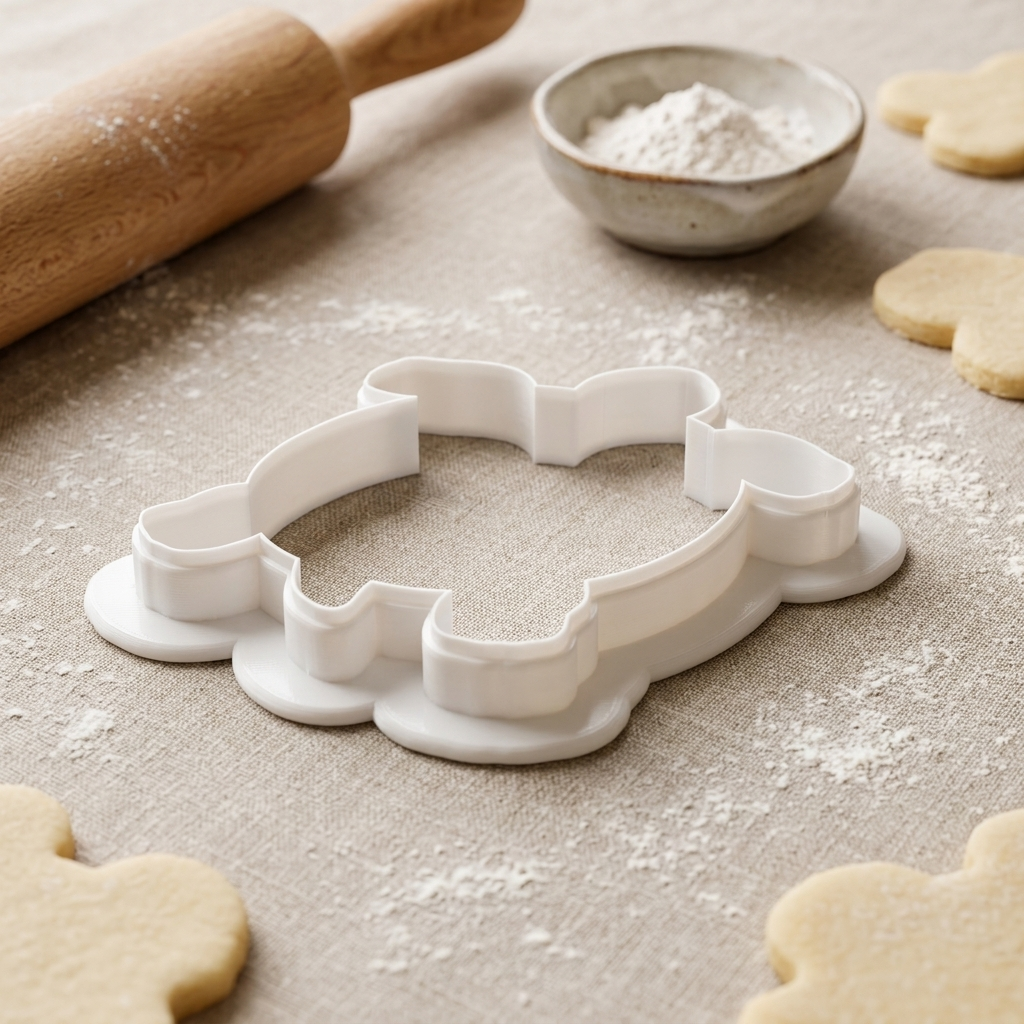 Tortoise Cookie Cutter, 3D Printed Reptile Theme