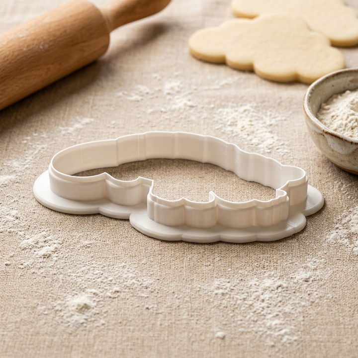 Opossum Cookie Cutter, 3D Printed Animal Theme