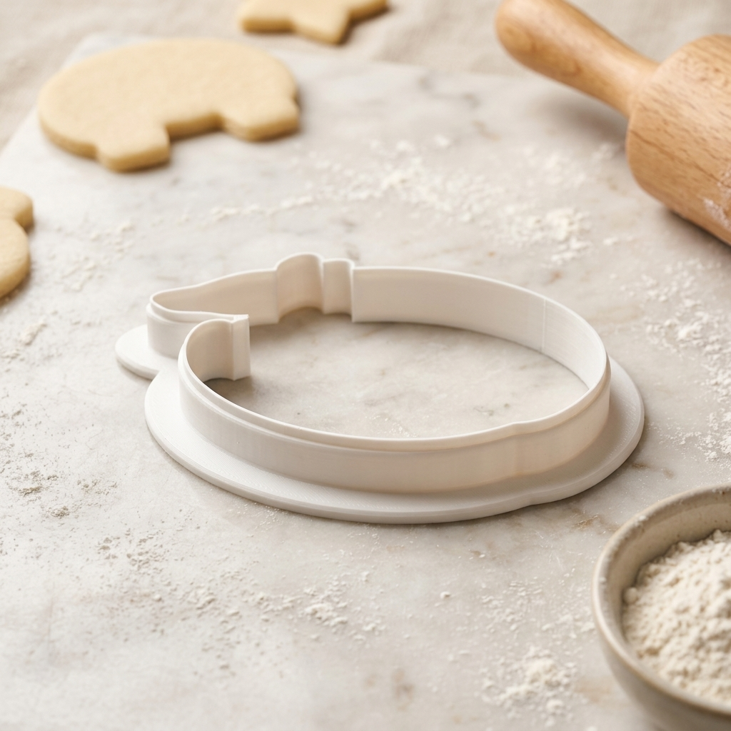 Armadillo Cookie Cutter, 3D Printed Animal Theme