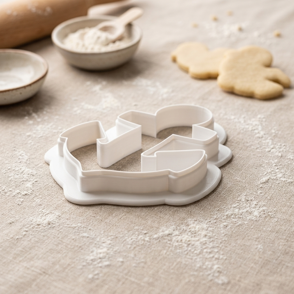 Anchor Cookie Cutter, 3D Printed Travel Theme