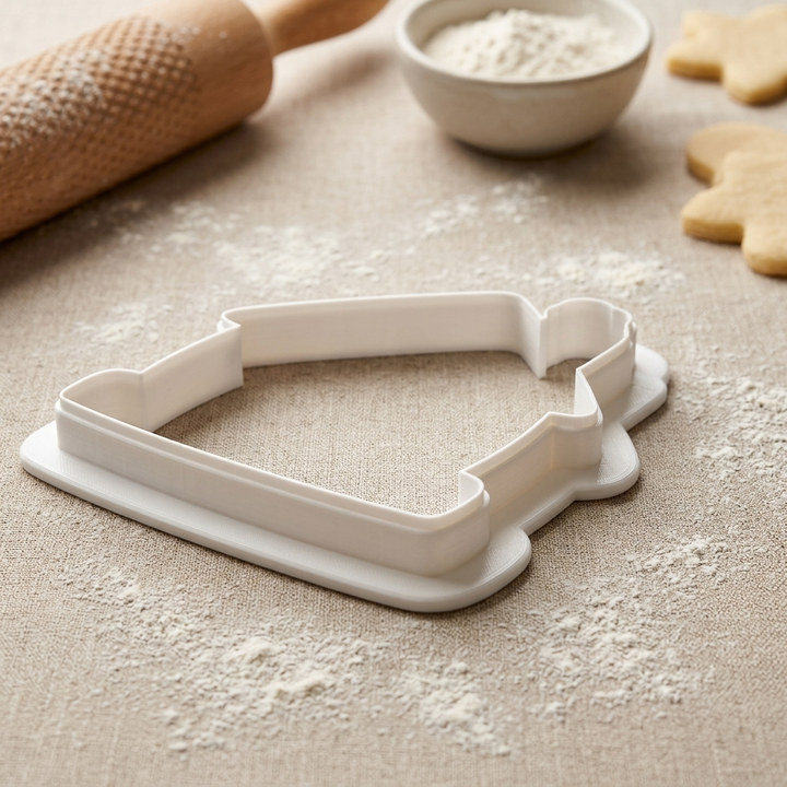 Cabin Cookie Cutter, 3D Printed Travel Theme