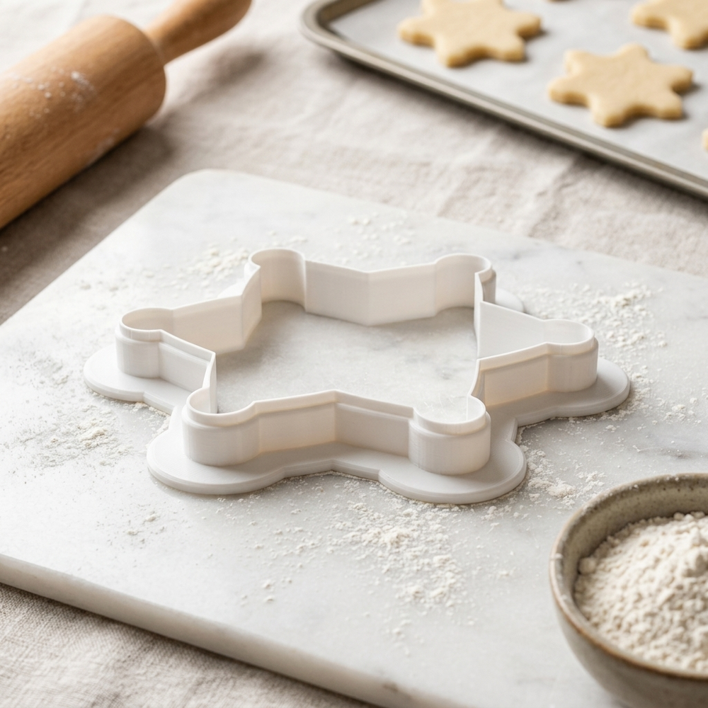 Sheriff Badge Cookie Cutter, 3D Printed Western Party