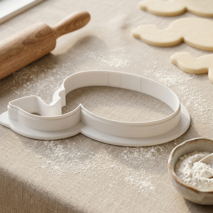 Cowboy Lasso Cookie Cutter, 3D Printed Western Party