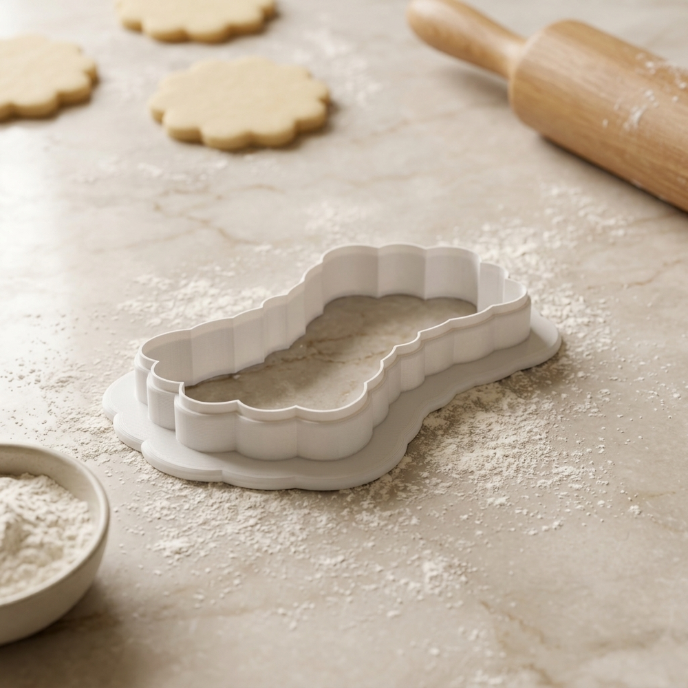Pretzel Stick Bundle Cookie Cutter, 3D Printed Sweet Party