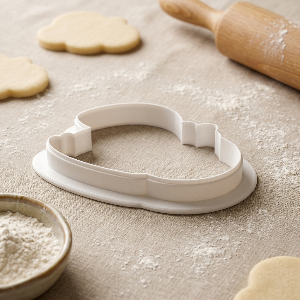 Ladybug Mushroom Cookie Cutter, 3D Printed Garden Party