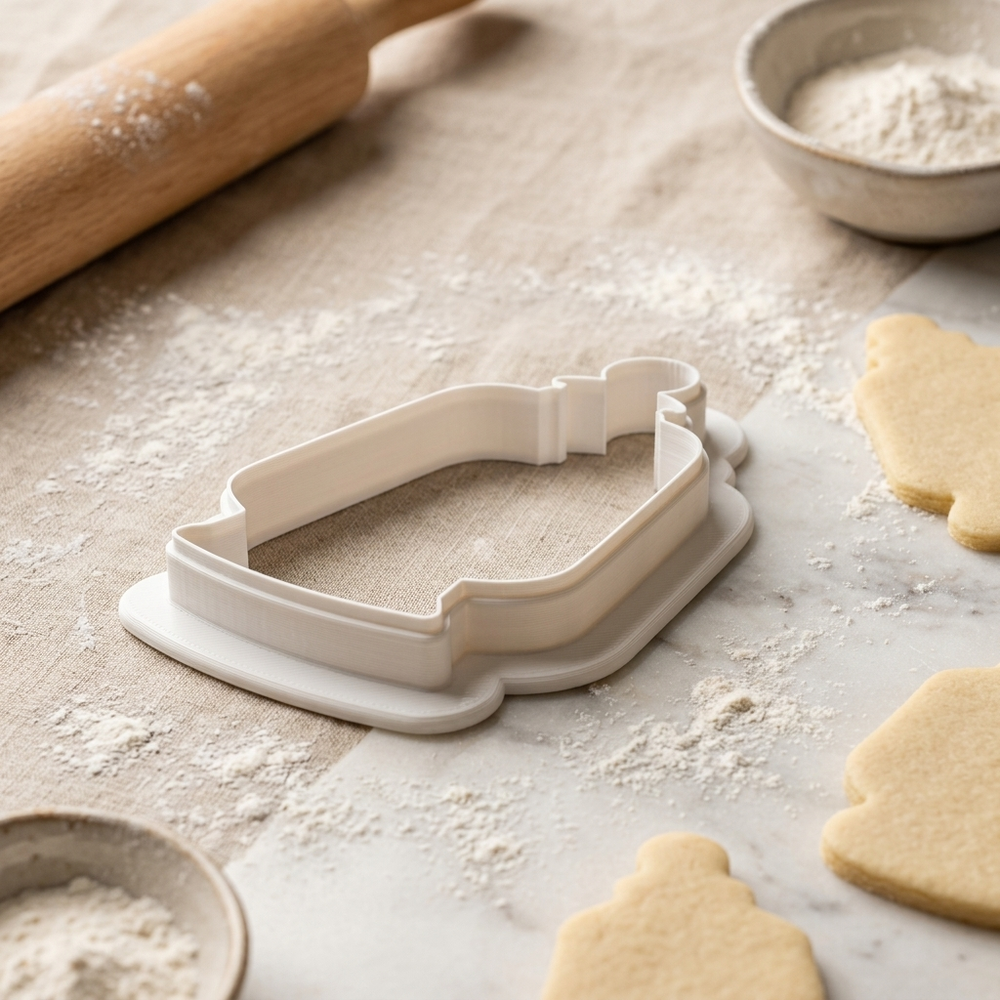 Porch Lantern Cookie Cutter, 3D Printed Housewarming