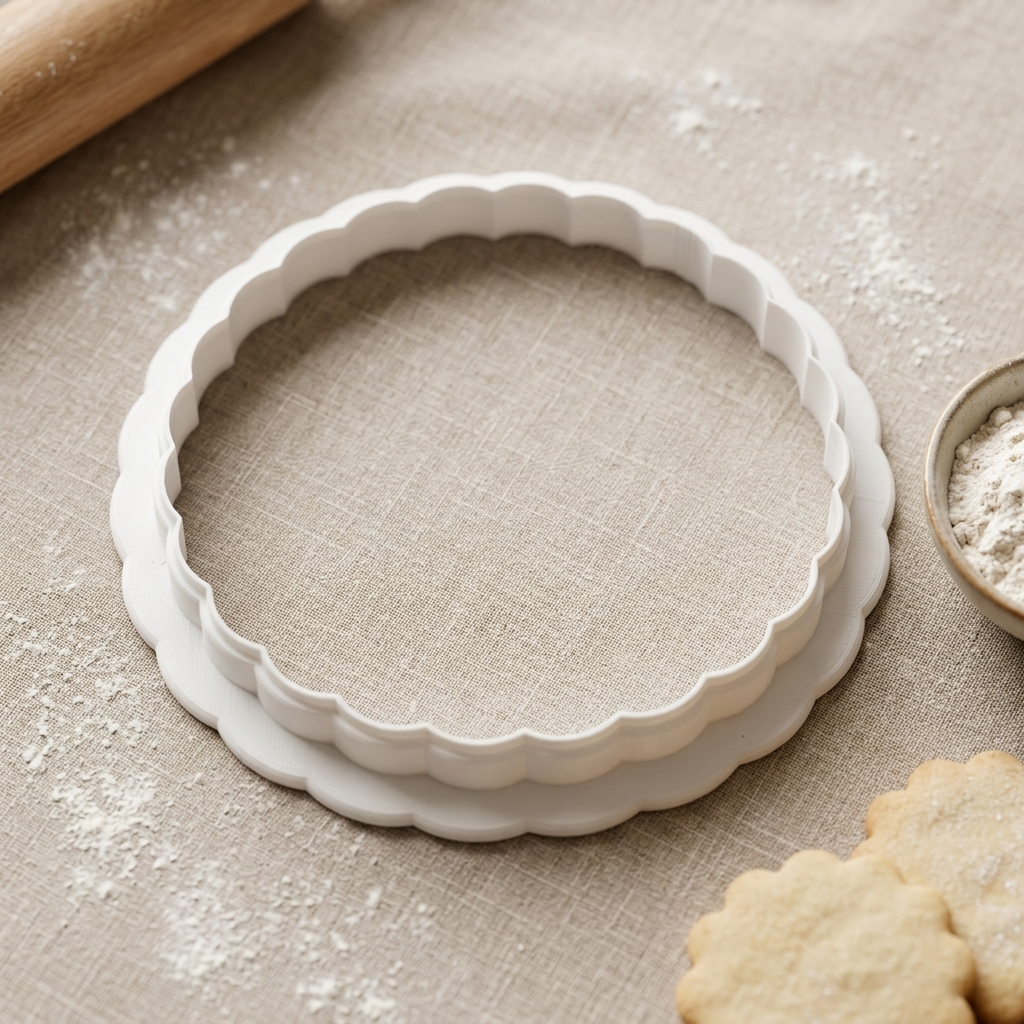 Mini Tart Cookie Cutter, 3D Printed Baker Gift