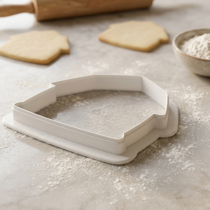 Barn Cookie Cutter, 3D Printed Farm Party