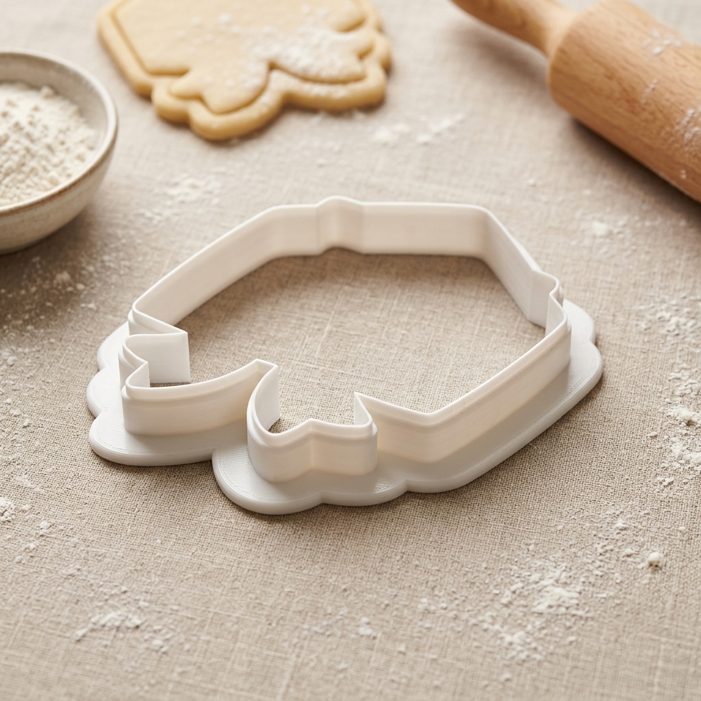 Airmail Envelope Bow Bundle Cookie Cutter, 3D Printed Party Theme