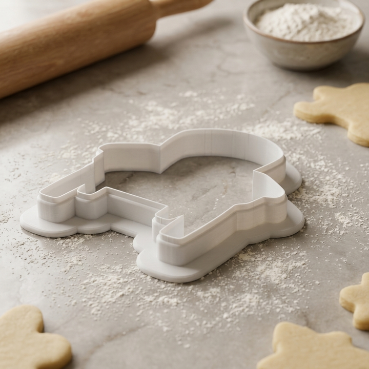 Backyard Fire Pit Adirondack Cookie Cutter, 3D Printed Party Theme