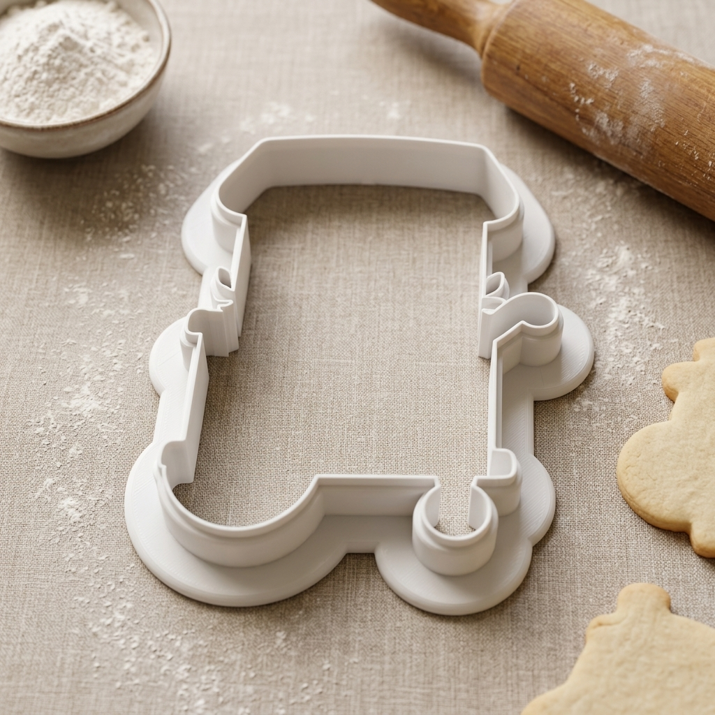 Bridal Shower Mimosa Cart Cookie Cutter, 3D Printed Wedding Theme