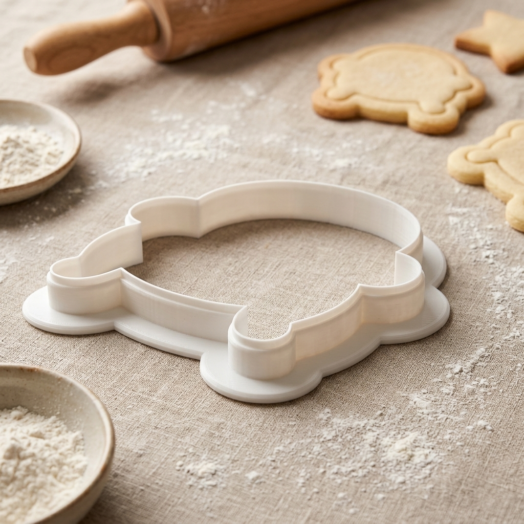 Boudoir Chair Pearl Clip Cookie Cutter, 3D Printed Wedding Theme