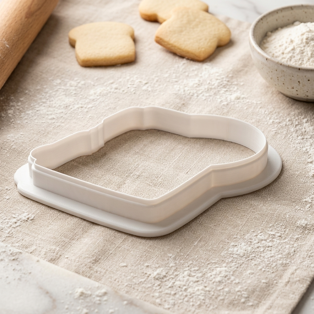 Magnifying Glass Case File Cookie Cutter, 3D Printed Book Lover Theme