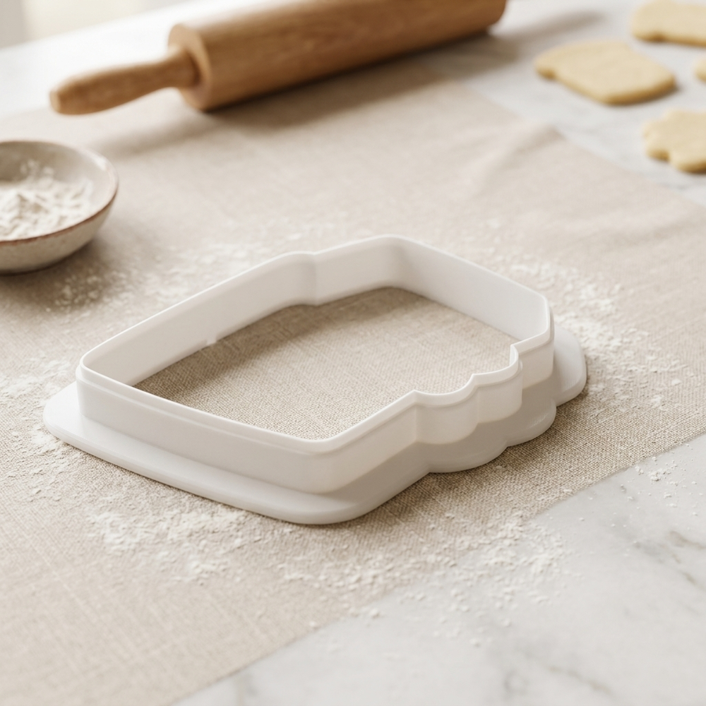 Evidence Tag Pocket Notebook Cookie Cutter, 3D Printed School Theme