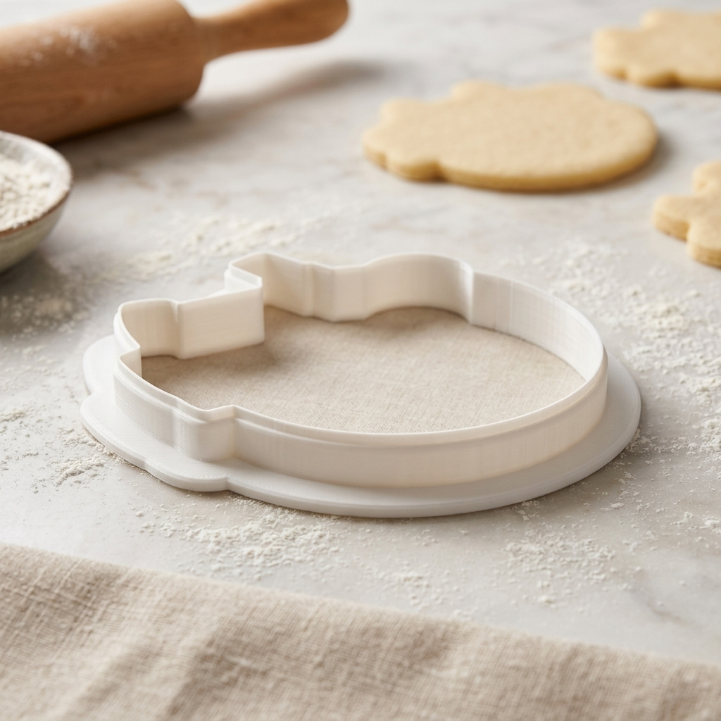 Sextant Star Wheel Cookie Cutter, 3D Printed Science Theme