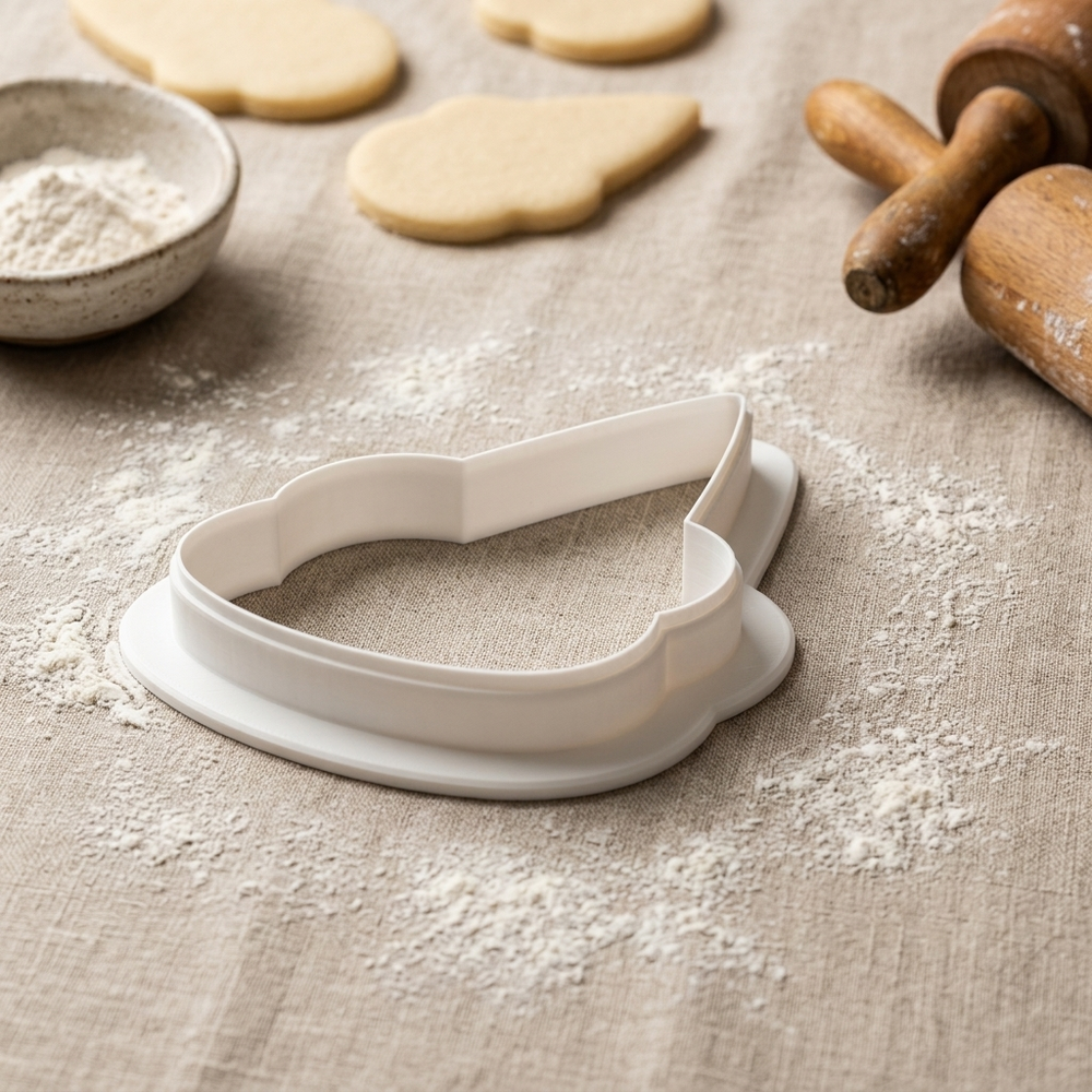 Henna Cone Bridal Bangle Cookie Cutter, 3D Printed Wedding Theme
