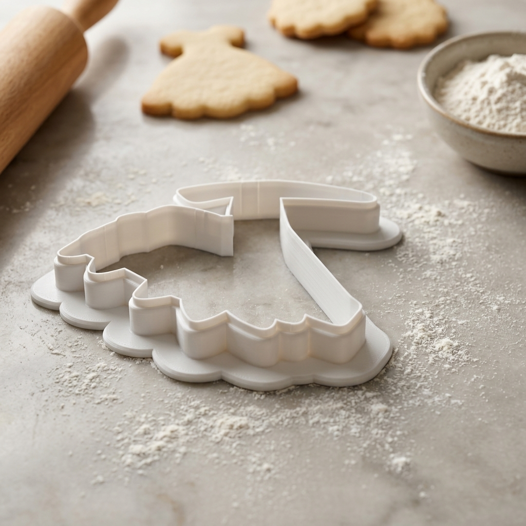 Mountain Gear Crampon Cookie Cutter, 3D Printed Outdoor Theme