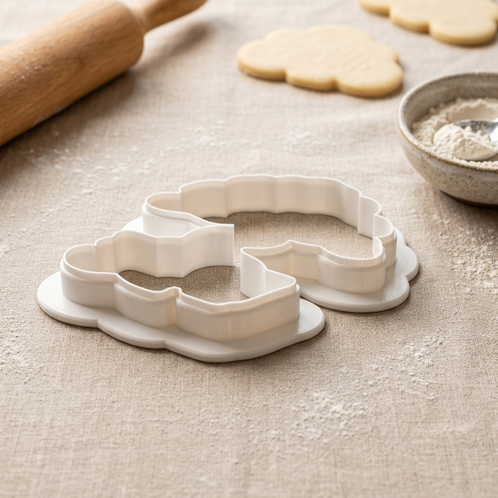 Bonsai Tree Pruning Snip Cookie Cutter, 3D Printed Garden Theme