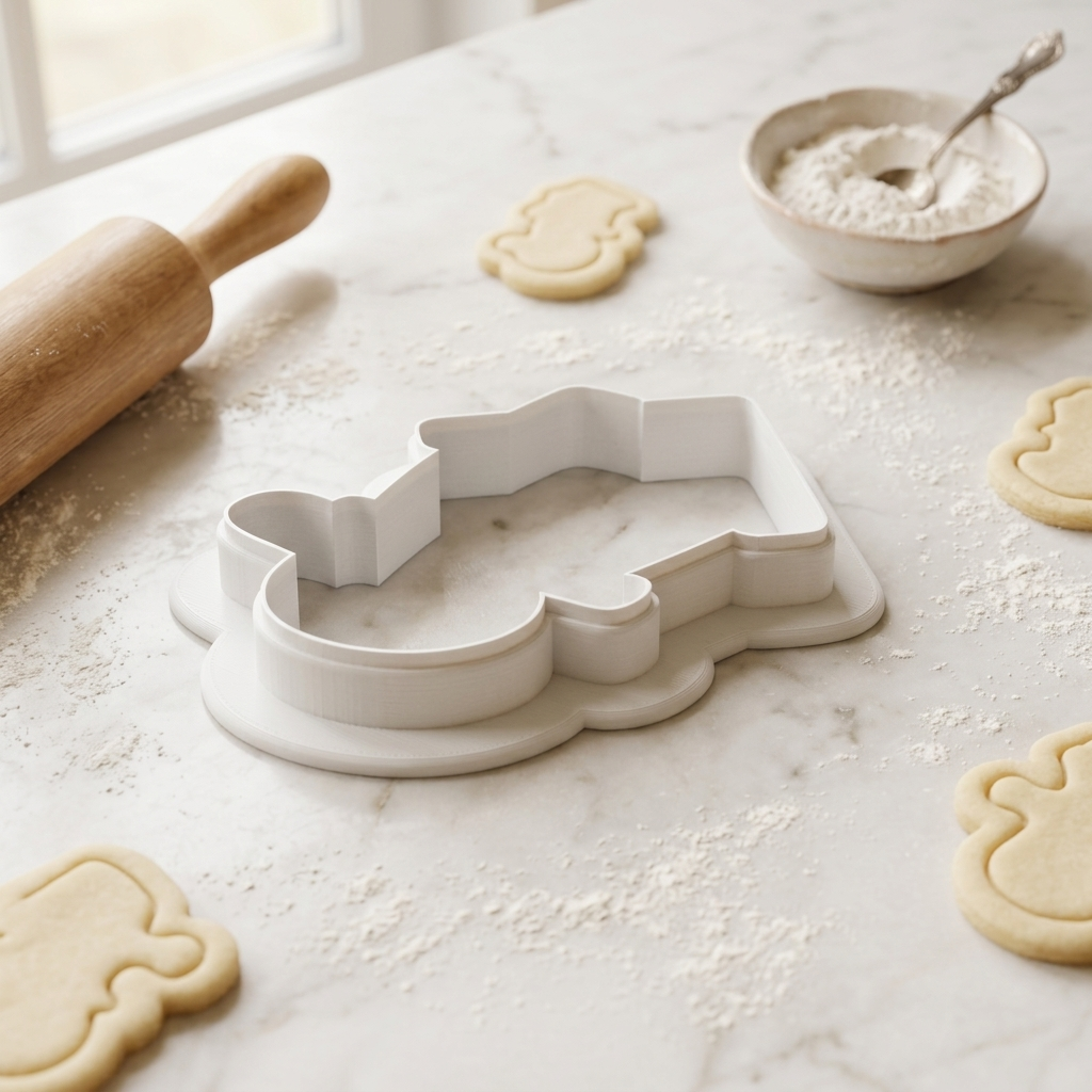 Backyard Birdhouse Seed Scoop Cookie Cutter, 3D Printed Garden Theme