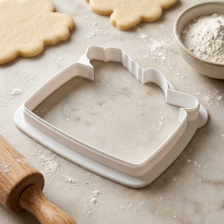 Soap Maker Mold Lavender Sprig Cookie Cutter, 3D Printed Garden Theme