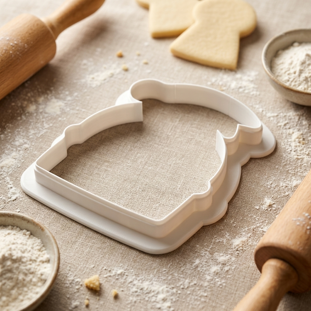 Observatory Dome Comet Trail Cookie Cutter, 3D Printed Science Theme