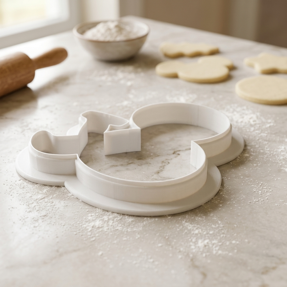 Elegant Ampersand Cookie Cutter, 3D Printed Wedding Symbol