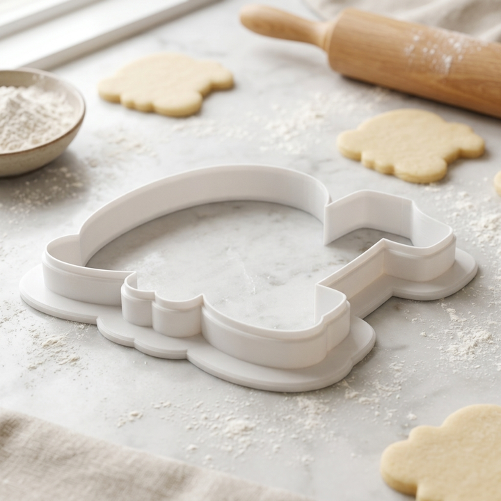 Elegant Number 10 Cookie Cutter, 3D Printed Milestone Birthday