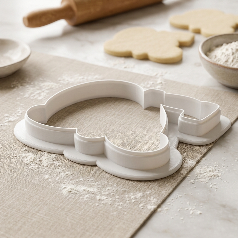 Elegant Number 70 Cookie Cutter, 3D Printed Milestone Birthday