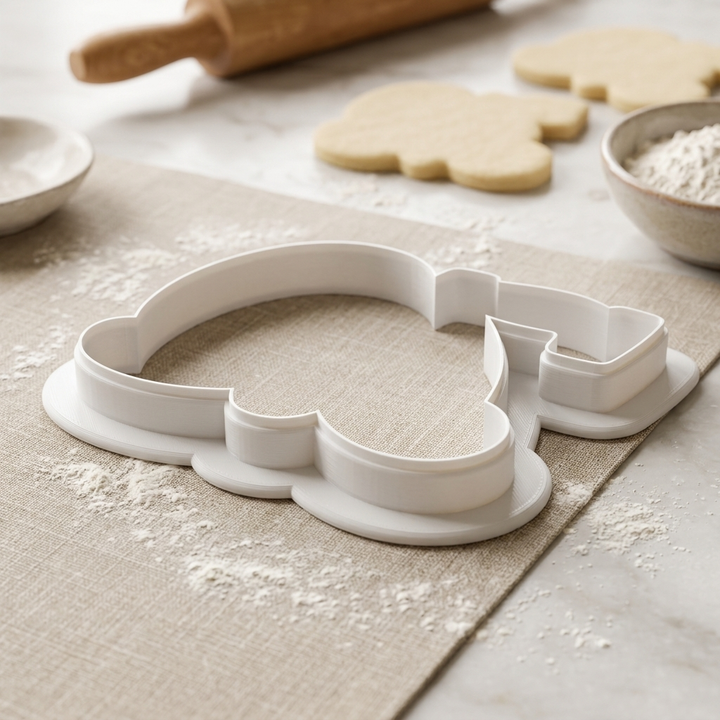 Elegant Number 70 Cookie Cutter, 3D Printed Milestone Birthday