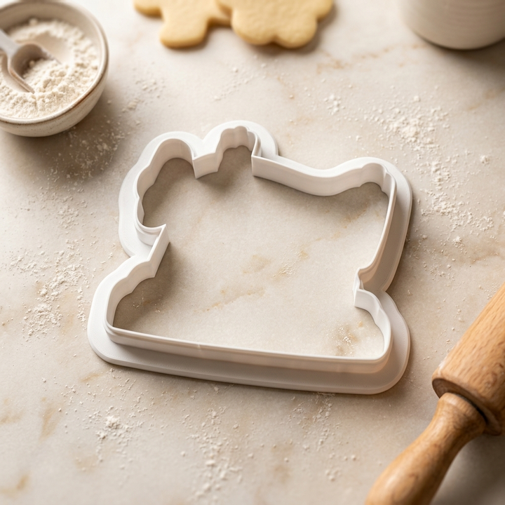 Vintage Sewing Machine Cookie Cutter, 3D Printed Craft Gift