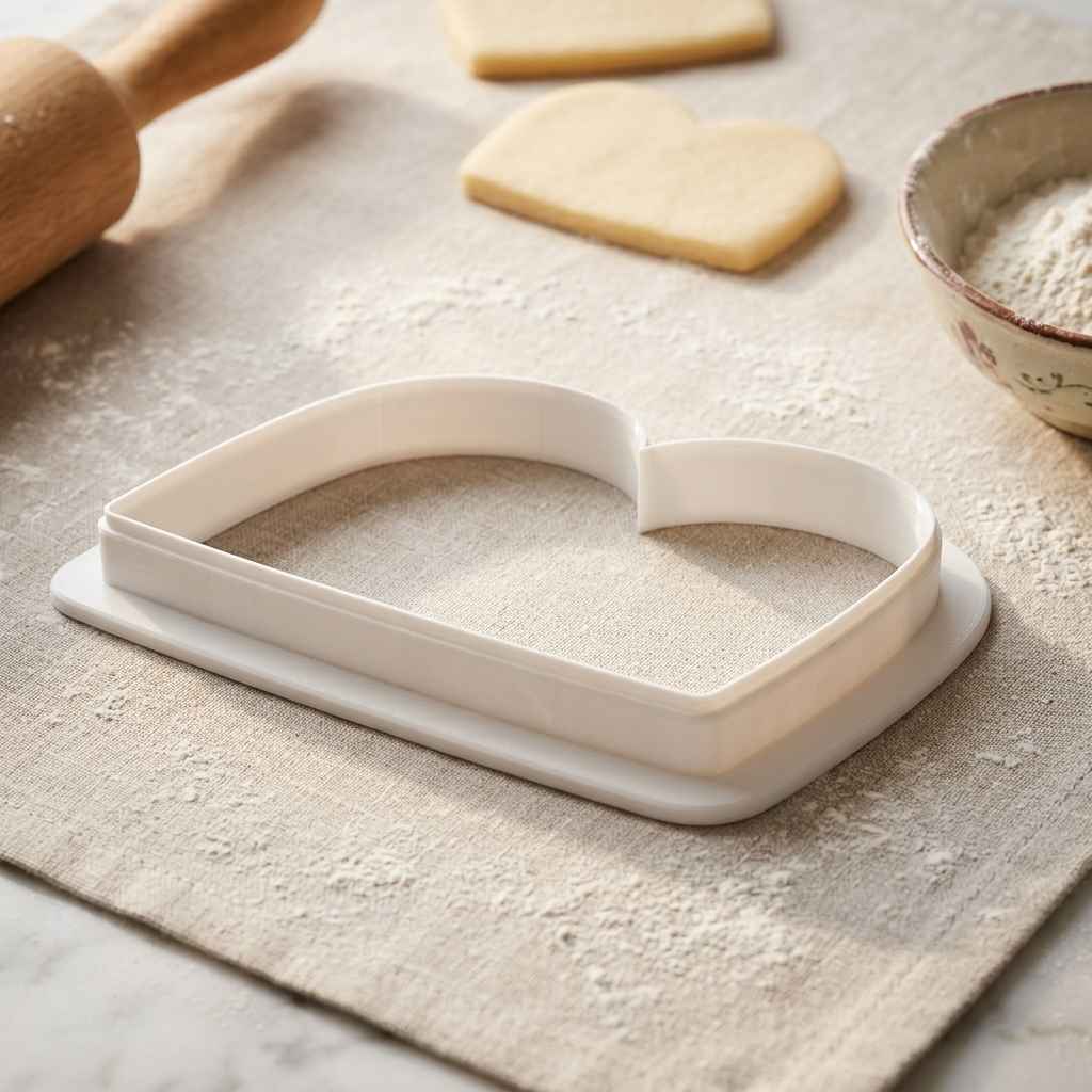 Double Arch Plaque Cookie Cutter, 3D Printed Plaque Shape for Fondant