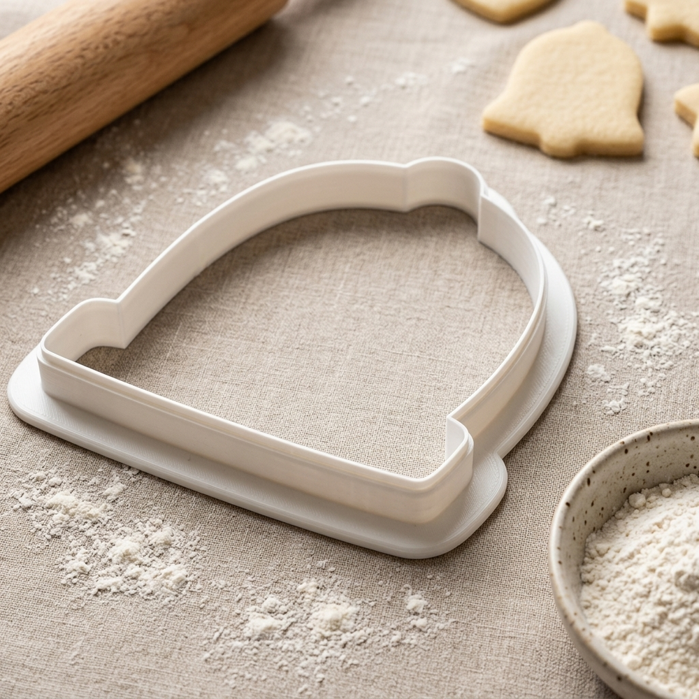 Dome Cookie Cutter, 3D Printed Basic Shape for Fondant