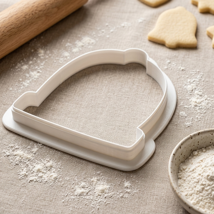 Dome Cookie Cutter, 3D Printed Basic Shape for Fondant