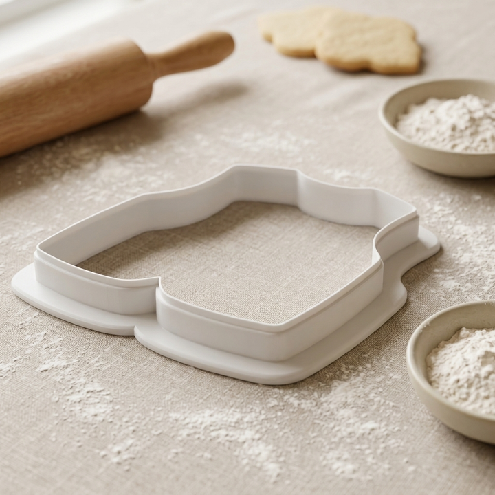 Fishing Vest Cookie Cutter, 3D Printed Fishing Theme
