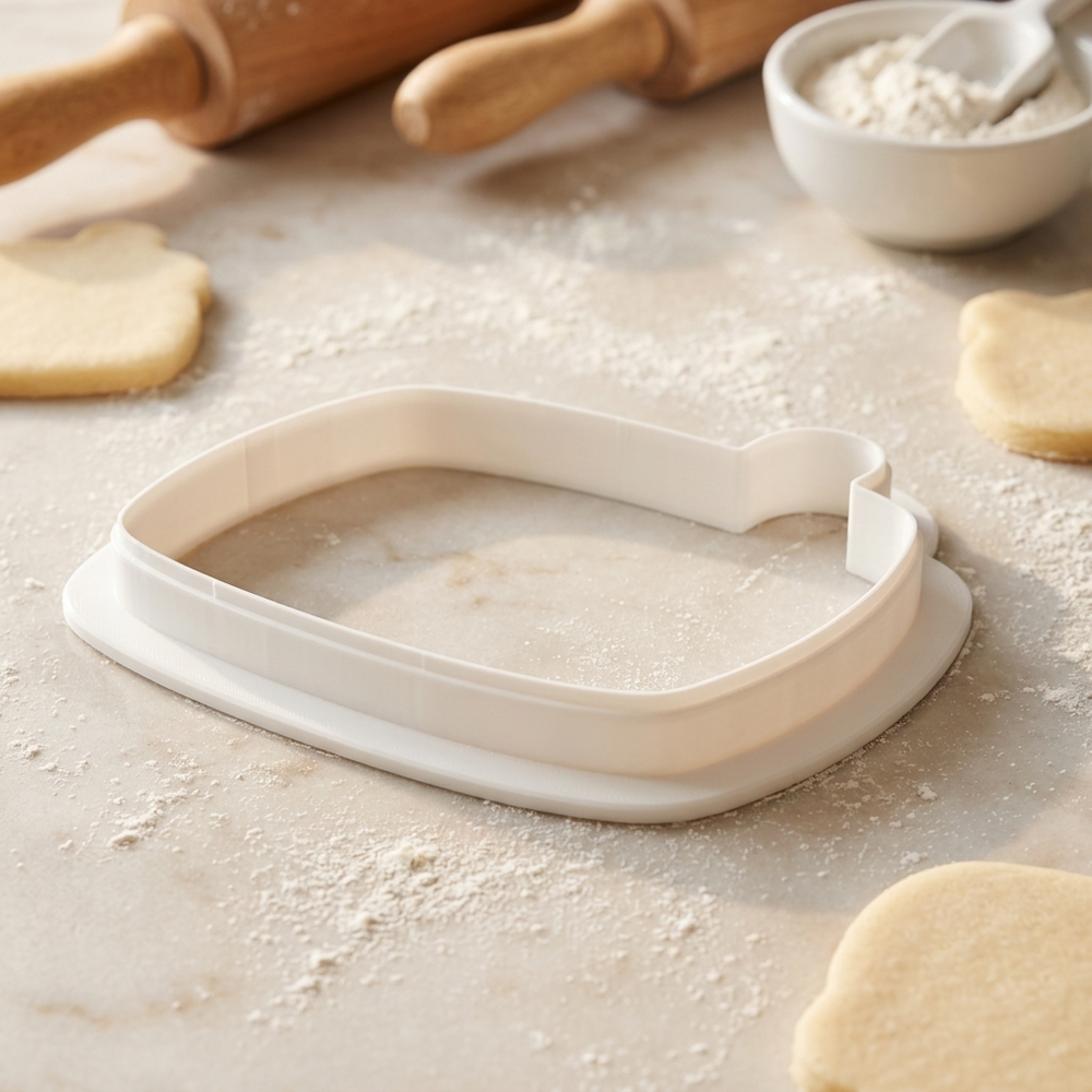 Baby Monitor Cookie Cutter, 3D Printed Baby Shower Cutter