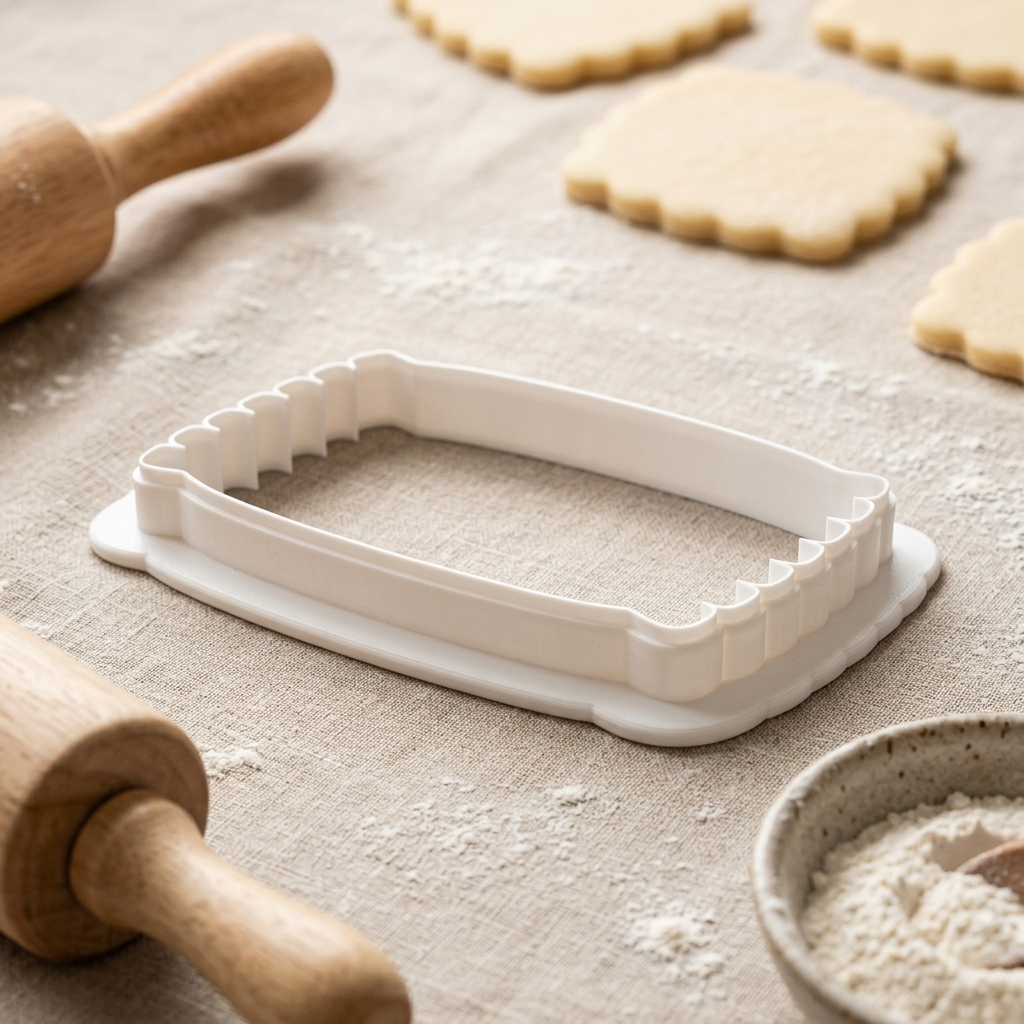 Mkeka Mat Cookie Cutter, 3D Printed Kwanzaa Cutter