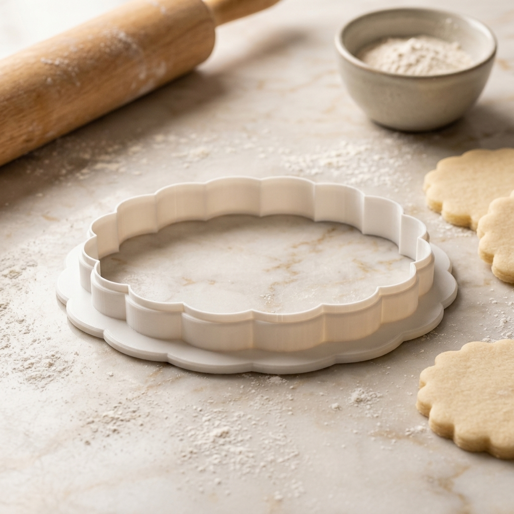 Mooncake Cookie Cutter, 3D Printed South Asian Festival Cutter